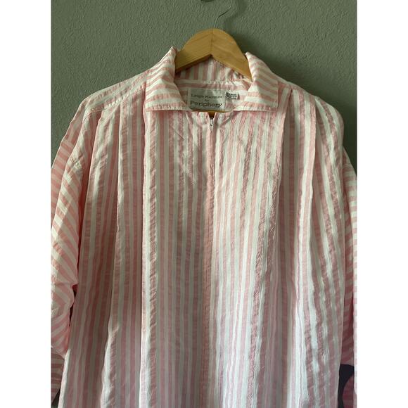 Leigh Karmitz‎ For Periphery Saks Fifth Avenue Striped Tunic - Picture 4 of 6